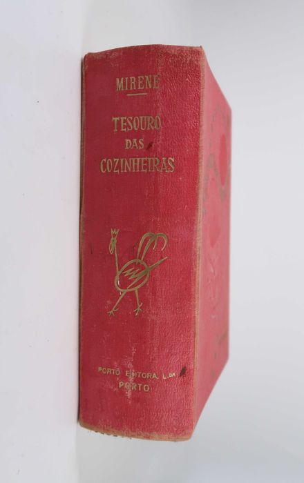 Tesouro das Cozinheiras - Mirene - Livro antigo