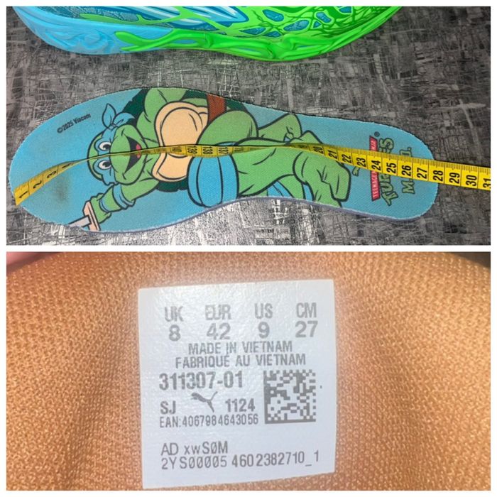 Кросівки Puma 42/27 lamelo ball кроссовки баскетбольні