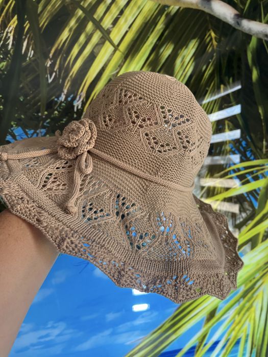 Przepiekny Kapelusz Hand made