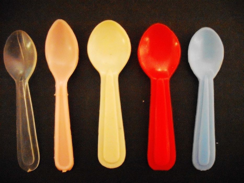 6 colheres antigas de gelados - Portuguesas
