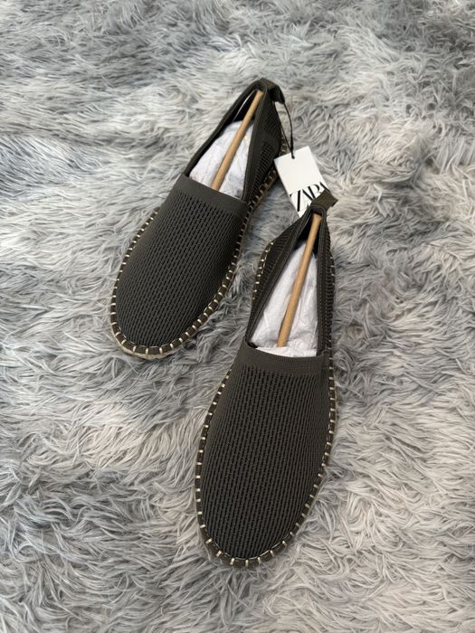 Espadryle męskie na podeszwie z juty ~ Zara 42
