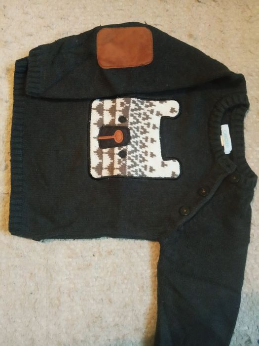 Sweter zimowy Miś