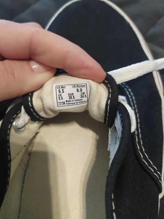 Trampki Vans czarne