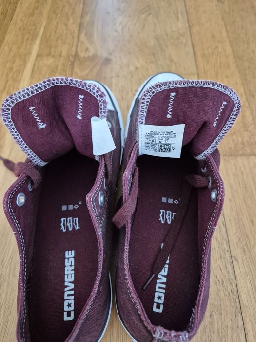 Ténis AllStar cor de vinho como novos
