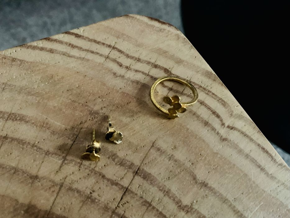 Kolczyki i pierścionek Dorota Kos