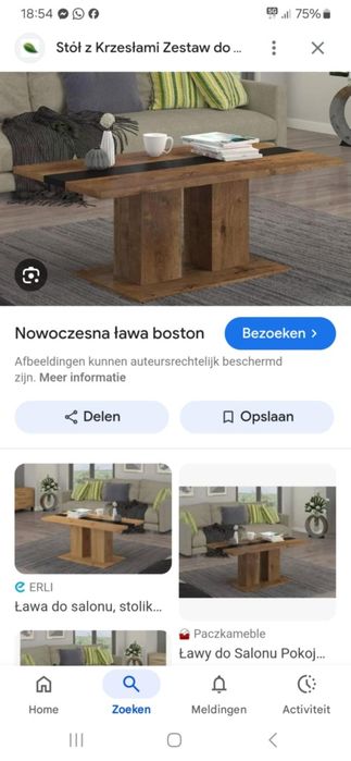 Stolik kawowy nowy