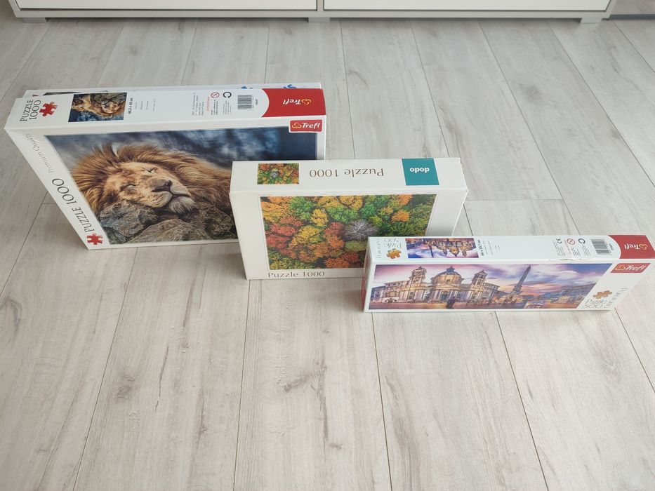 Набір пазлів 500 та 1000 елементів Trefl, Dodo – гарний стан
