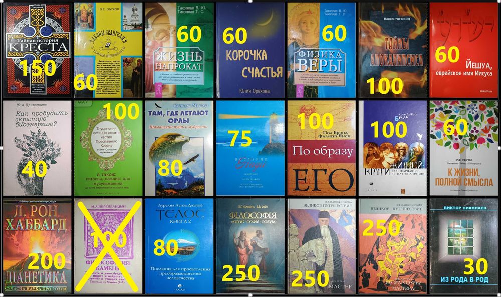 ФР Комплект книг по философии, религии, эзотерике.