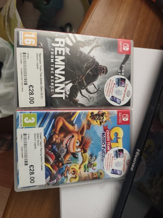 Nintendo switch com acessórios