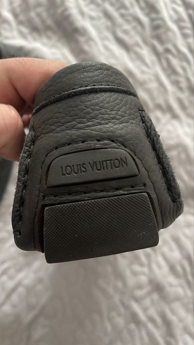Skórzane mokasyny Louis Vuitton 46