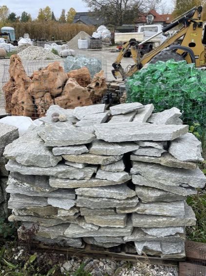 Łupek Srebrzysty Gnejs Akwarium Ogród Kaskady Elewacje Oczko Wodne