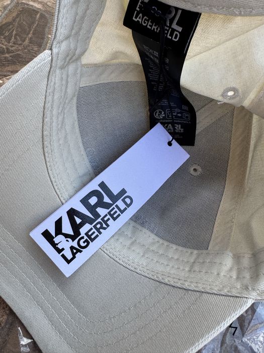 Кепка Karl Lagerfeld | Новая с бирками | Чёрная бейсболка