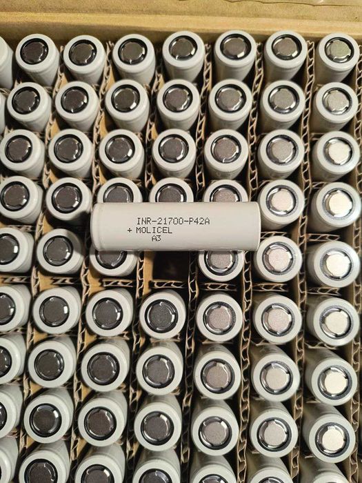 Акумулятори високострумові Li-ion 21700 Molicel P42A 4200 mAh