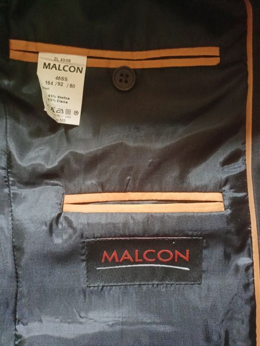 Garnitur Malcon 164 46ss 45% wełna 55% elana