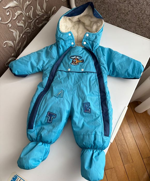 Зимовий дитячий комбінезон