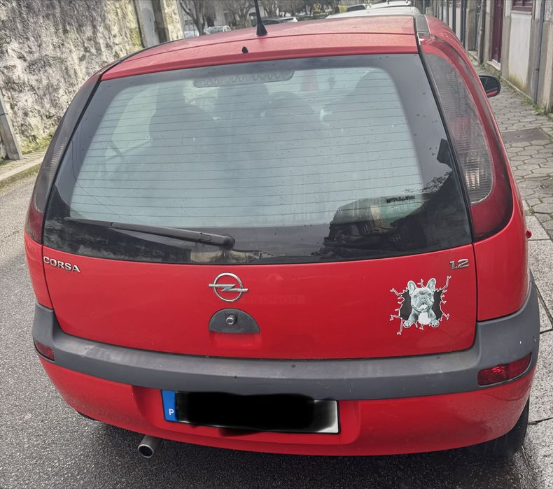 Opel Corsa C de 5 lugares