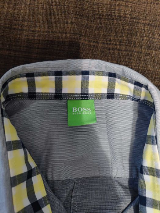 Мужская рубашка Hugo boss (Л-ХЛ)