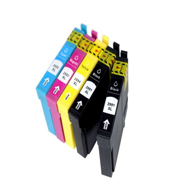 Pack of 5 Compatible Epson 29XL Ink Cartridges (T2991, T2992, T2993, T2994)64297935606786120