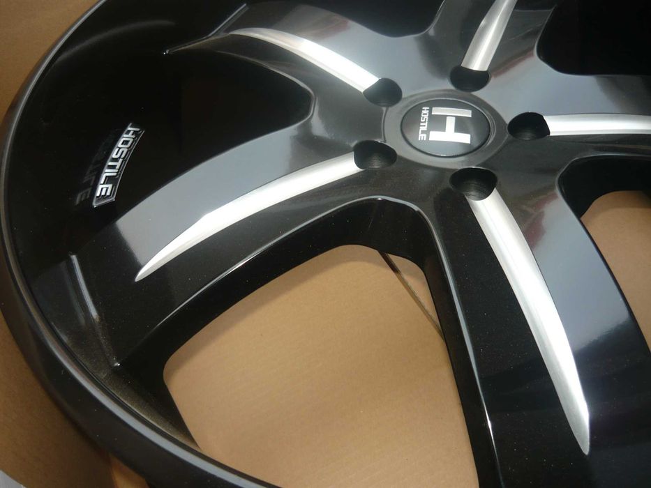 4 felgi 22" kola 22x9,5 5x114,3 5x120 HOSTILE USA