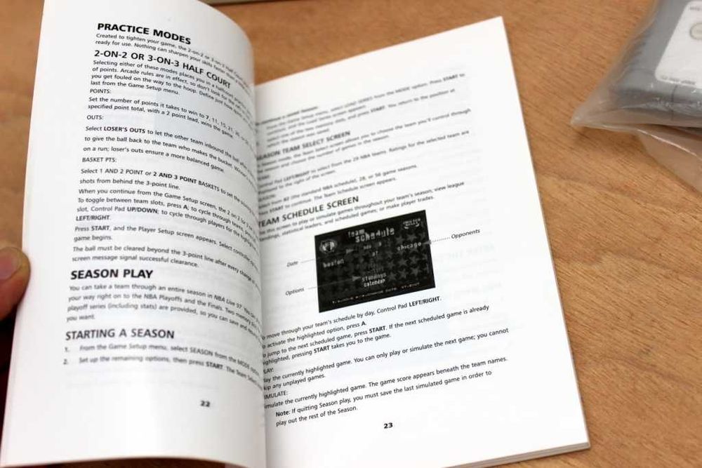 NBA Live 97 Mitch Richmond Super Nintendo