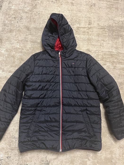 Куртка демисезонная микропуховик tommy hilfiger оригинал 12-16лет