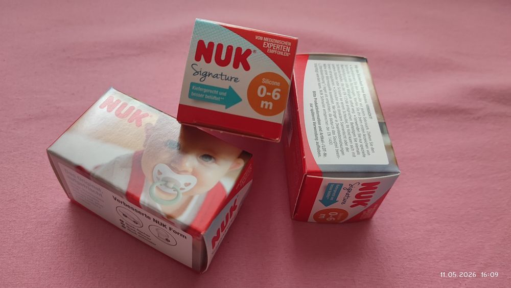 Nuk Signature smoczek 0-6 miesięcy 1 szt