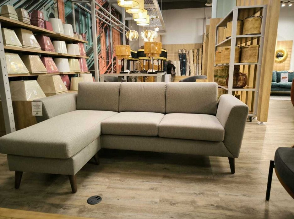 Sofa 3 lugares marca: Antonelly, chaise lounge