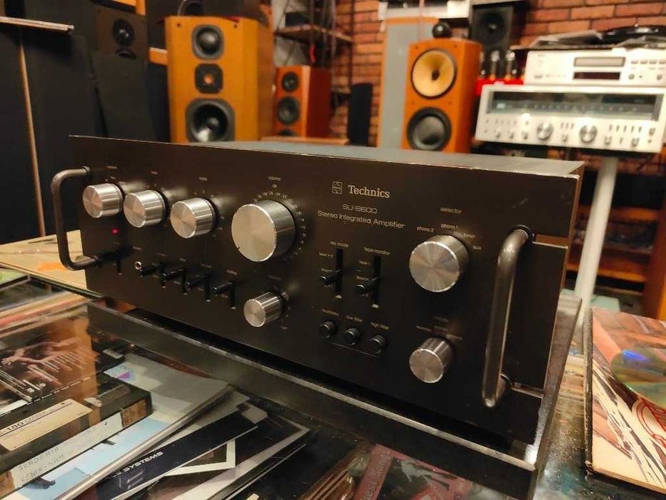 TECHNICS SU-8600 ! Porządny wzmacniacz VINTAGE