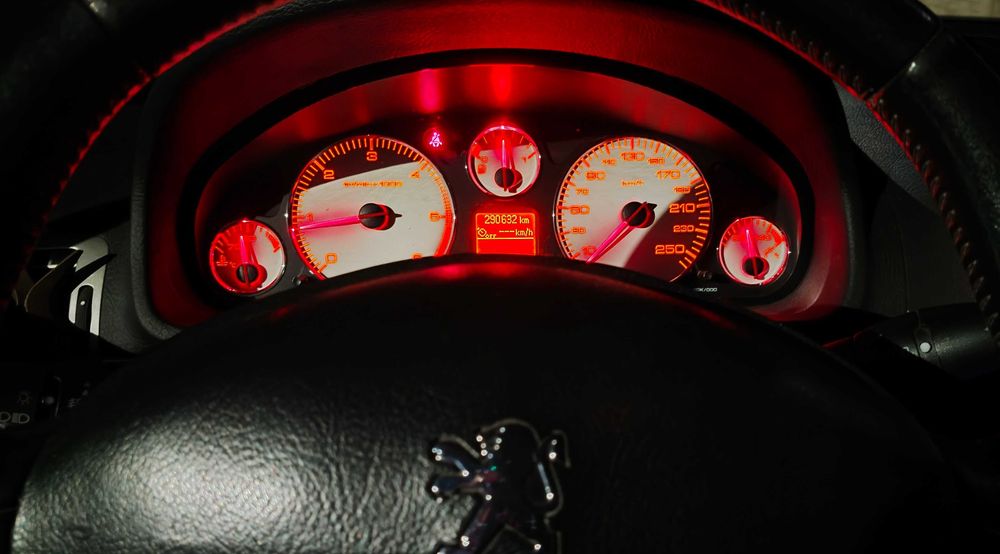 Peugeot 407SW, 2.2 HDI, 170KM, 2007r., Biturbo, skrzynia 6 biegowa, panoramiczny dach.