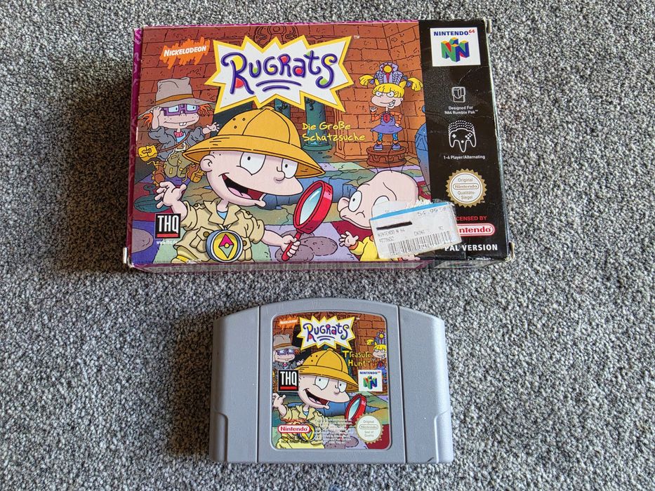 Rugrats Treasure Hunt * Nintendo 64 * N64