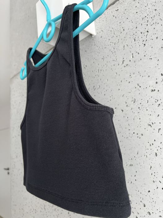 Crop top zestaw biały czarny Reserved rozmiar S