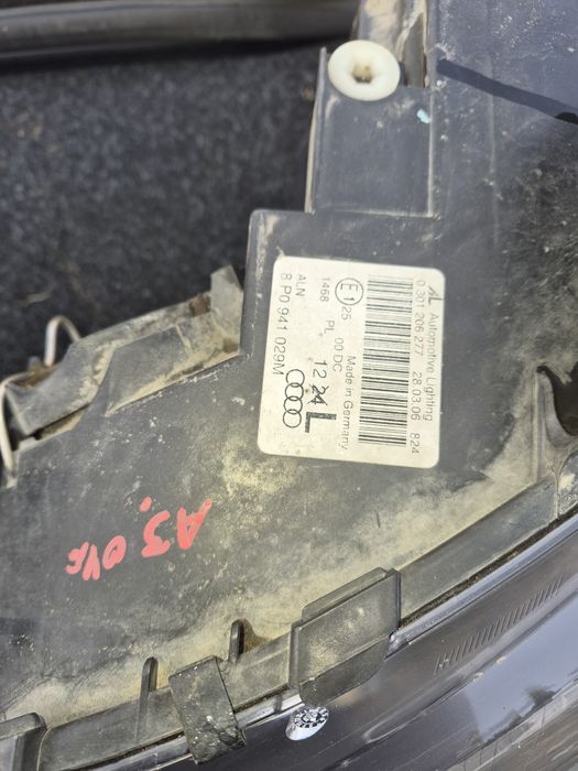 Фари Фара Audi A3 (8P) Ауді А3 8Р.