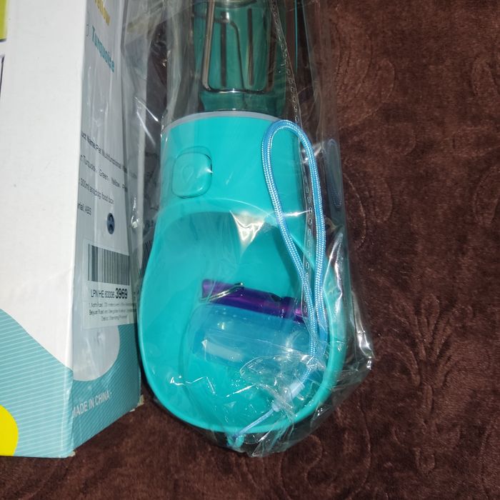 Портативна пляшка для собак поїлка 3 в 1