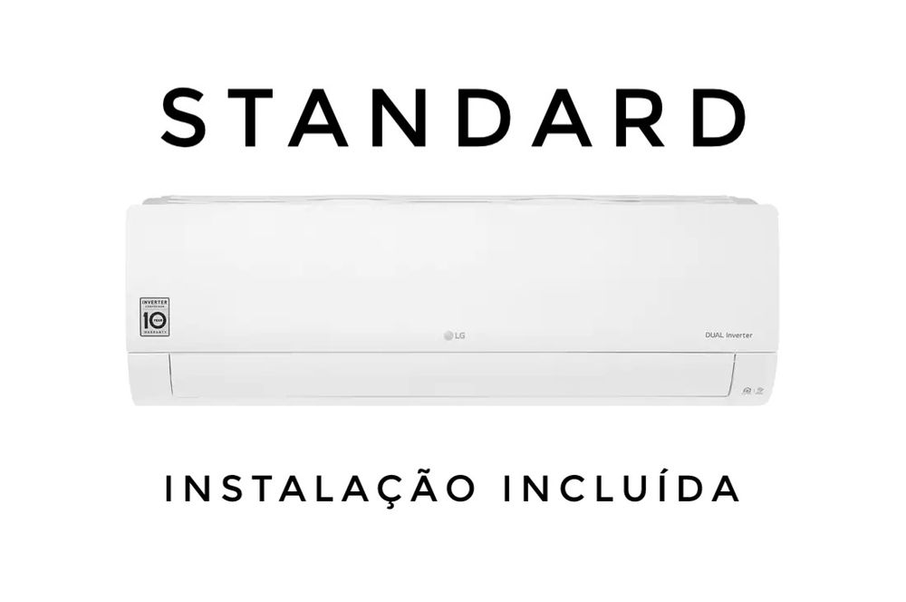Ar condicionado LG com instalação incluída