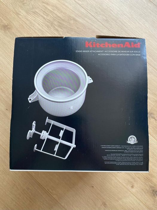 Kitchen Aid sorbetiera misa do lodów. Nowa.