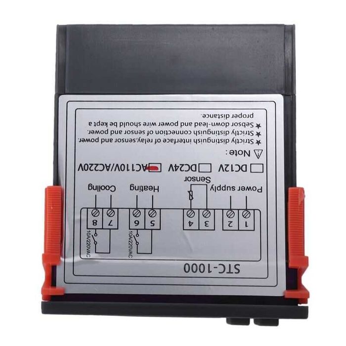 Controlador Termostato Medidor de temperatura digital e programavel