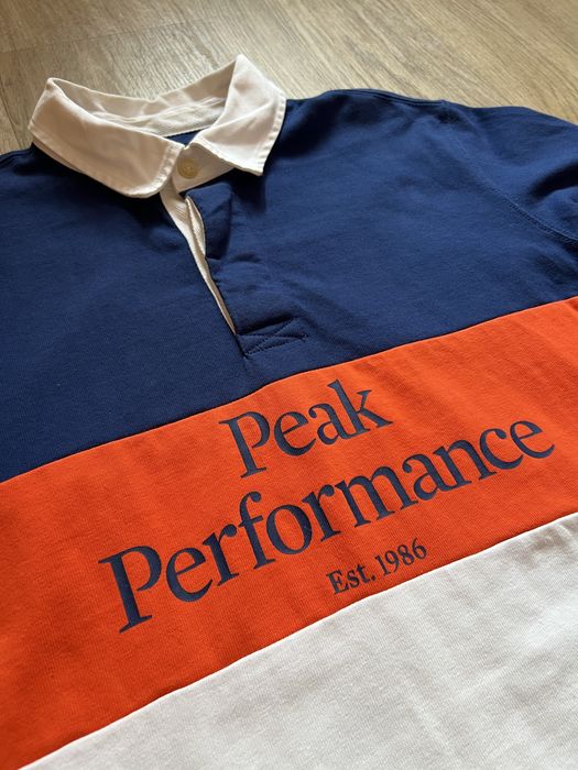Bluza Peak Performance Rugby LS Cimmerian Blue Men