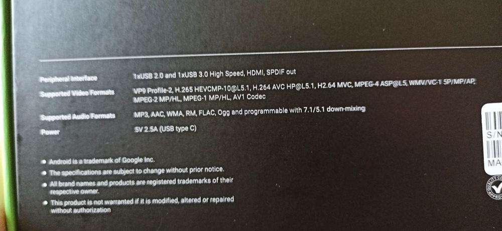 TV BOX Ugoos X4Q Pro