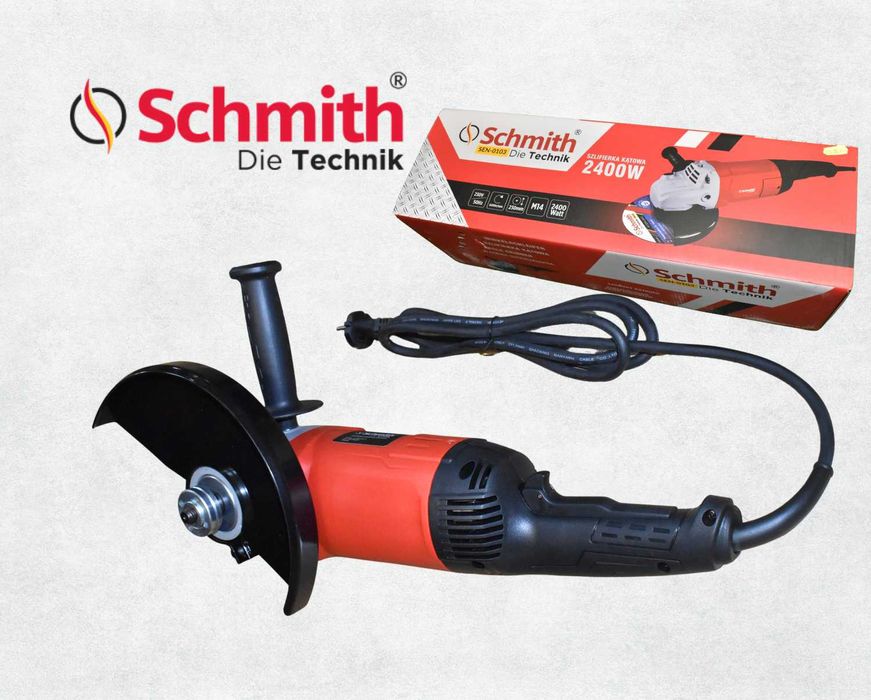 Szlifierka kątowa 230mm 2400W Schmith - Mocna szlifierka sieciowa CPK