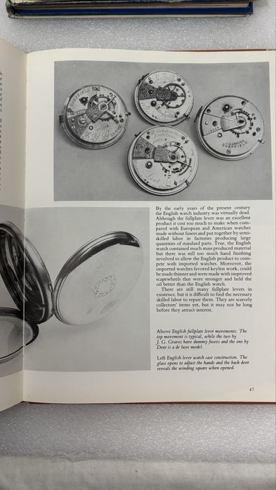 Livros guia de relogios de bolso e outros antigos