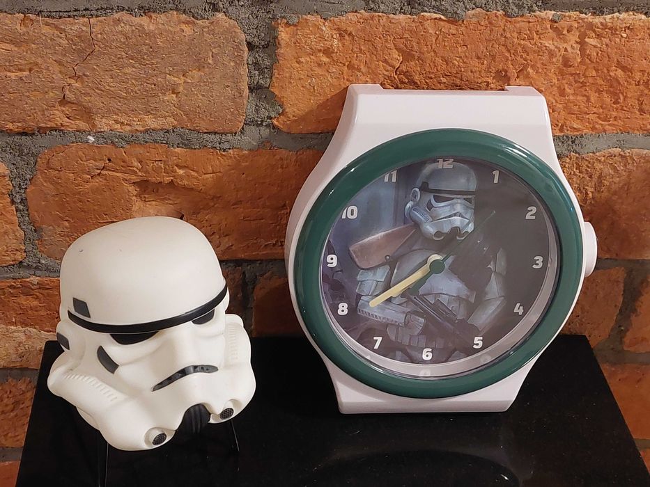 Zegar ścienny STAR WARS Gwiezdne Wojny Szturmowiec ZEON STAR453/RI org