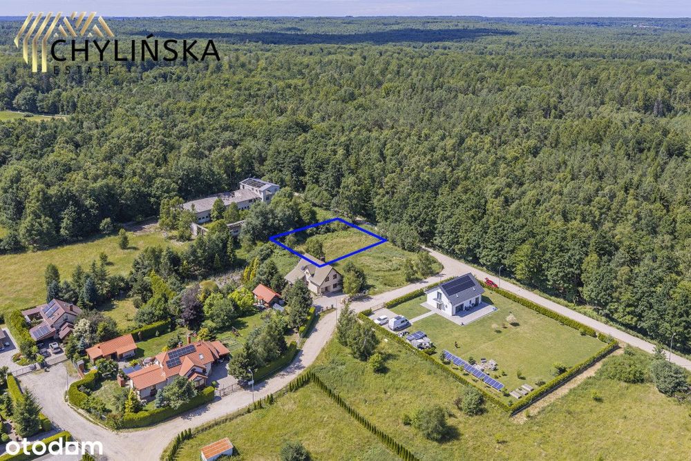 Działki w sąsiedztwie lasu i drogi, Brudzewo!
