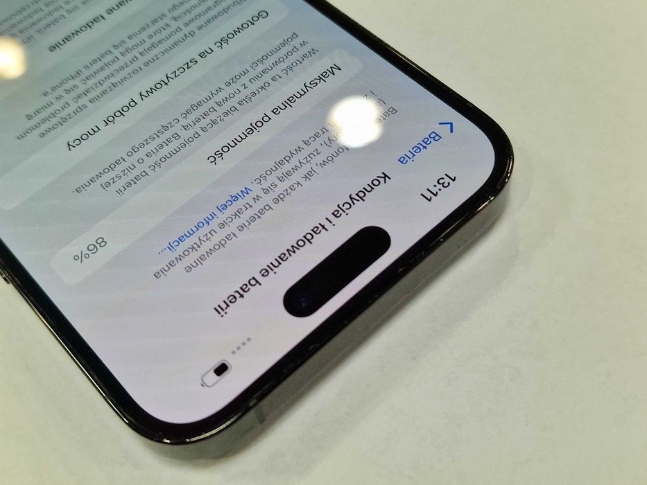 Iphone 14 PRO MAX 128GB/ Space Black/ BAT 86%/ Grade A-/ Gwarancja