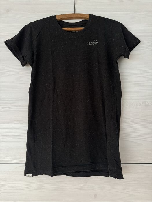 Czarna koszulka tshirt krótkie rękawy prosta klasyczna