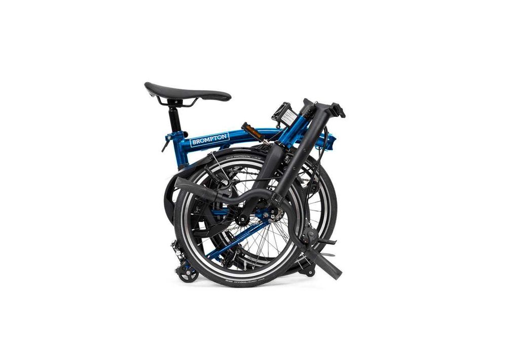 Rower składany Brompton P Line M4L Pacific Lacquer, Tytan, Carbon. Raty 0%.