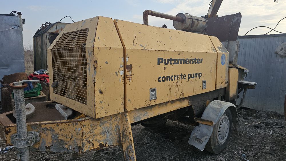 Оренда Бетононасосу. Бетононасос в оренду. Putzmeister 1005 Дизель