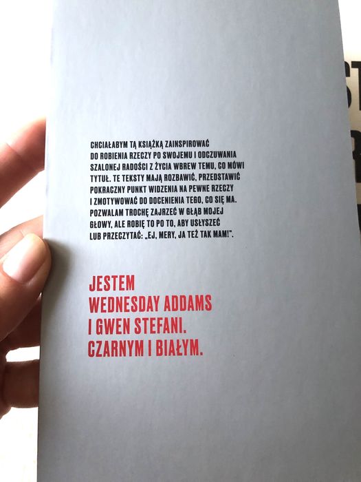 0407. Nowa. Jestem Marysia i chyba się zabiję dzisiaj. Mery Spolsky
