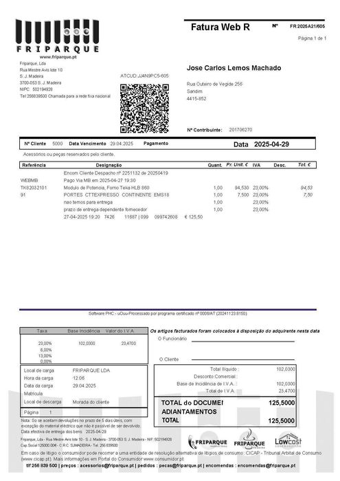 Modulo de Potência, Forno Teka HLB 860