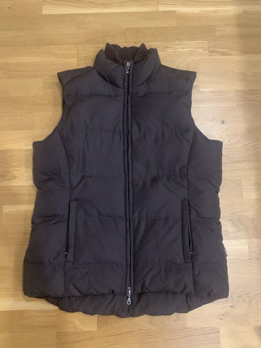 Cecil brązowa puchowa kamizelka bezrękawnik M