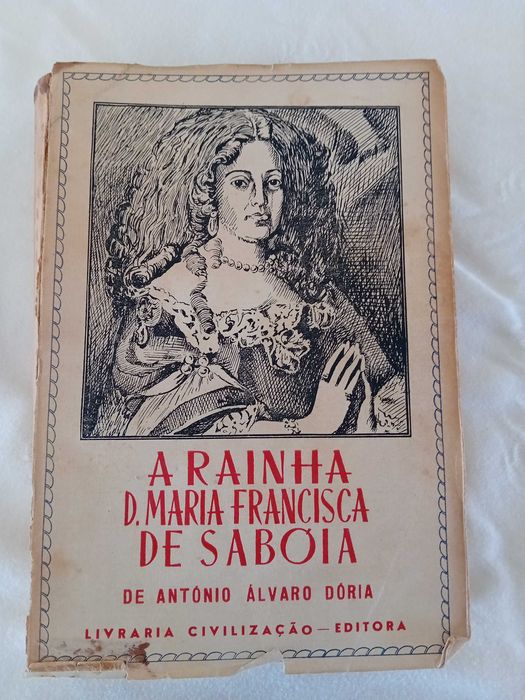 Livros antigos Rainha de Sabóia e Crónica de 5 Reis de Portugal